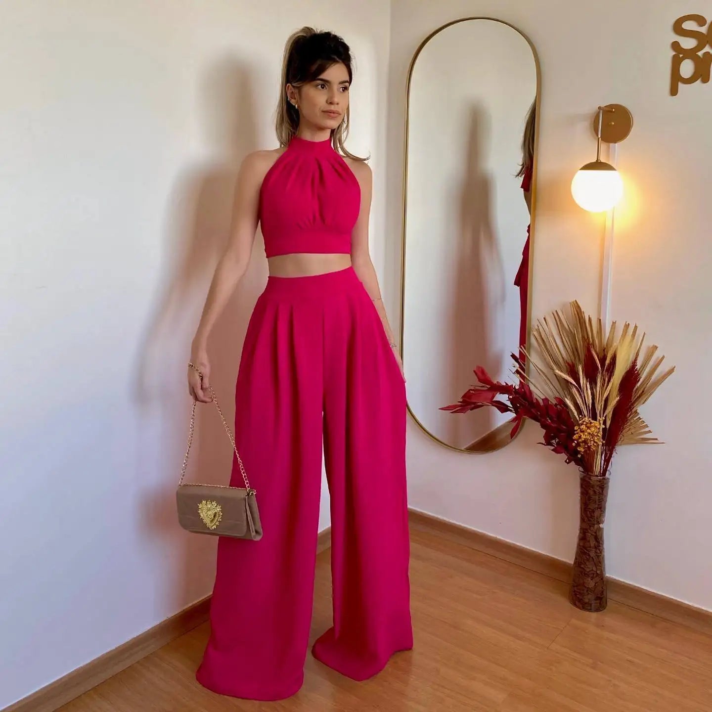 conjunto feminino pink