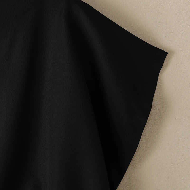 ZANZEA Women Stylish Turtleneck Cap Sleeve Blouses 2025 Summer Streetwear Loose Casual Blusas Mujer Trendy Solid Color Chic Tops