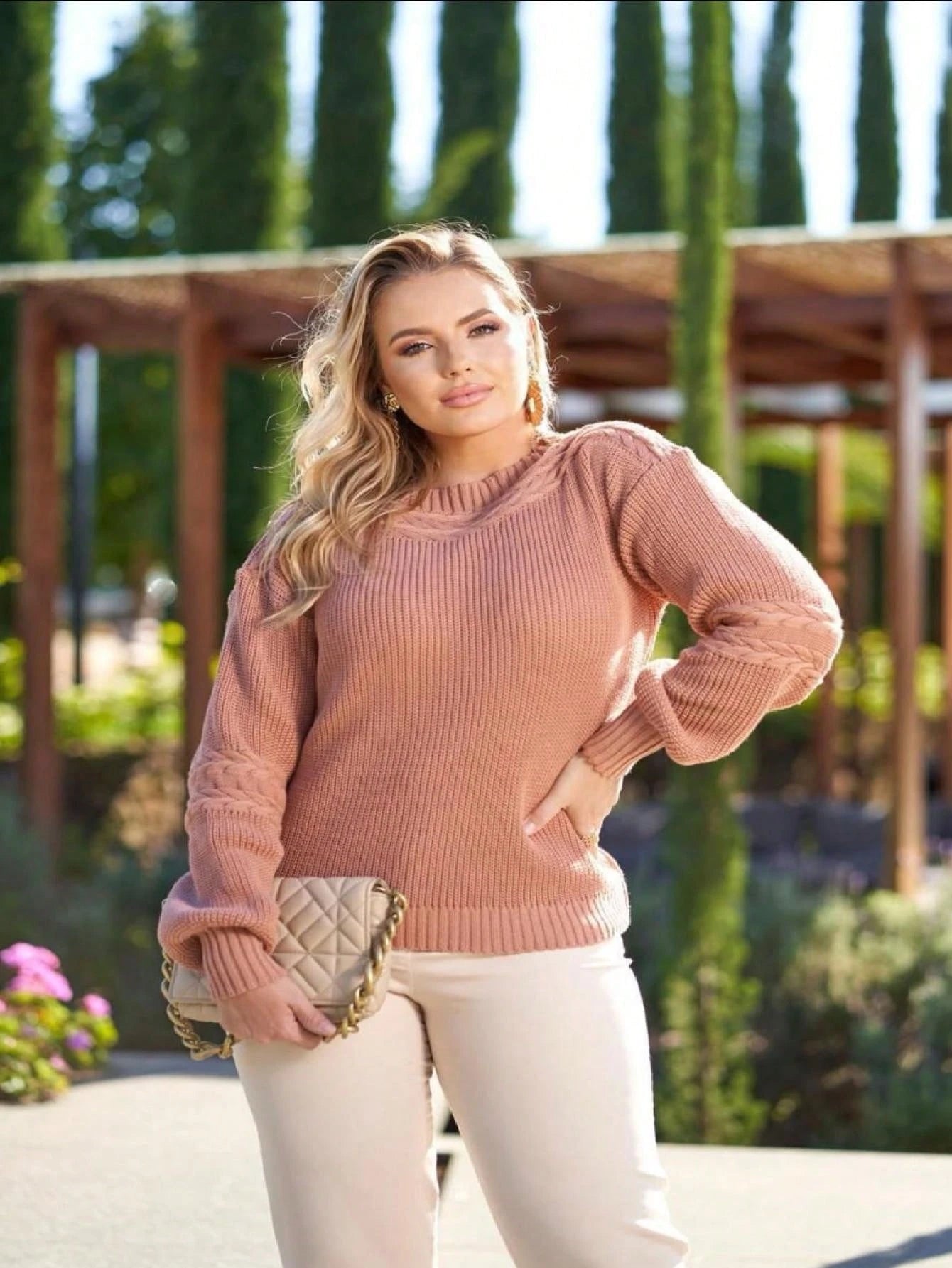Vendedor Indicado
steve store moda feminina trico blusa manga longa com tranca moda outono e inverno