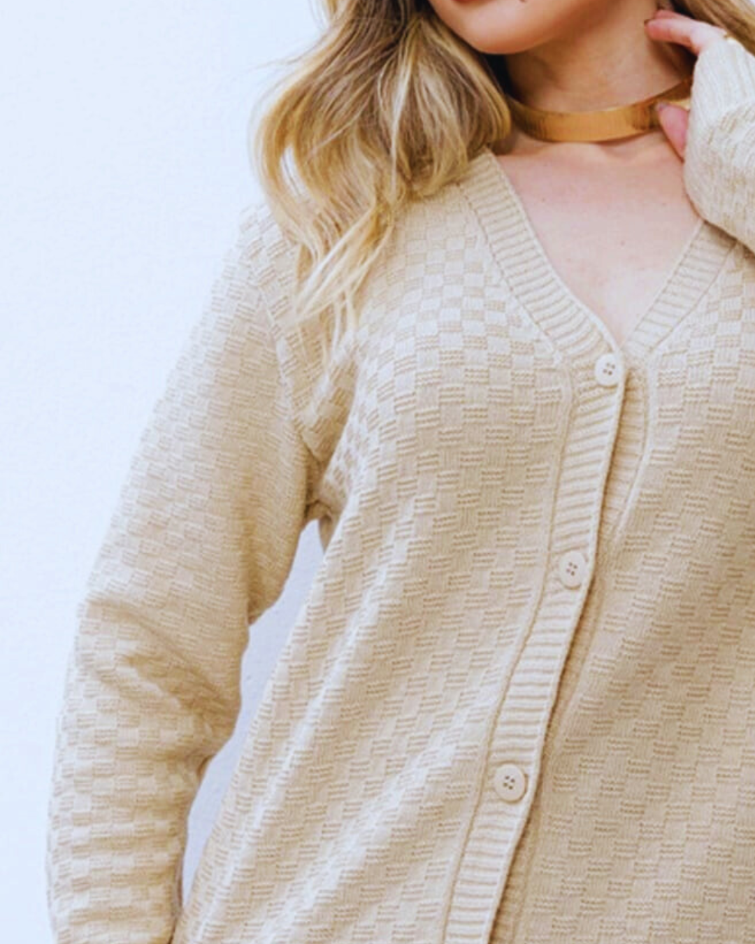 Blusa Cardigam Feminina Tricot Malha Modal Moda Inverno Casaco - Lilian