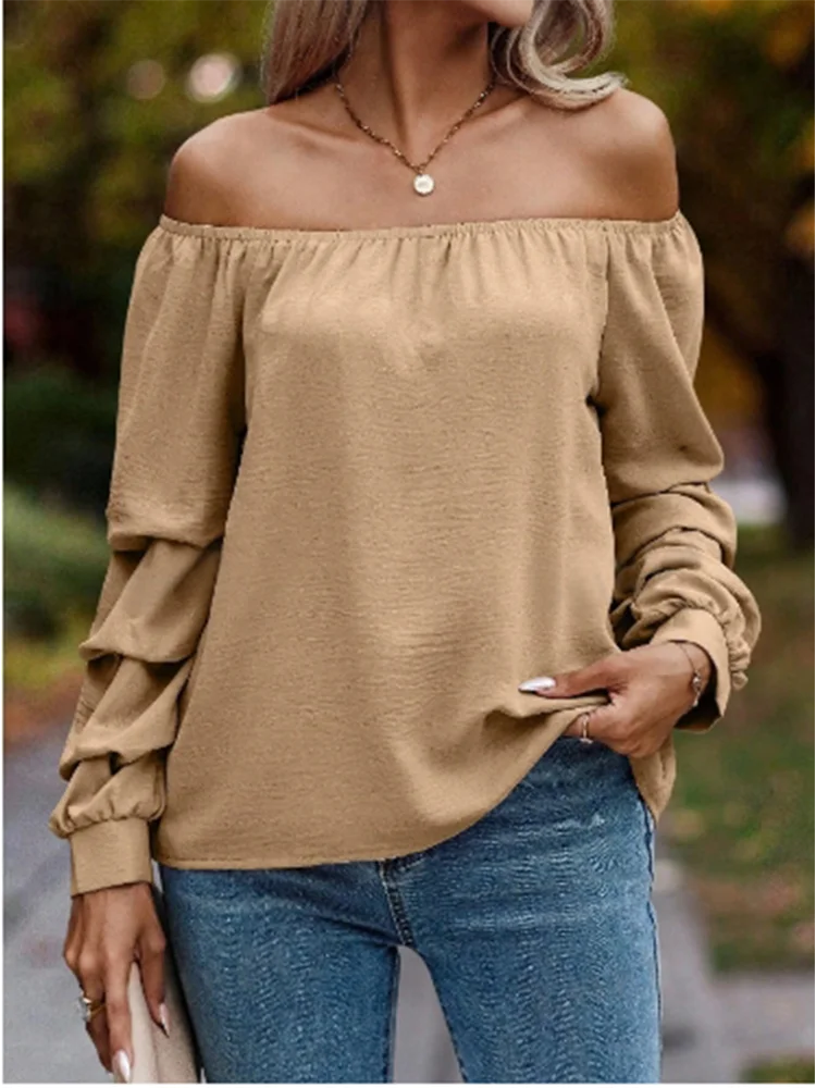 Blusa Feminina Ombro a Ombro Elegante - Valery
