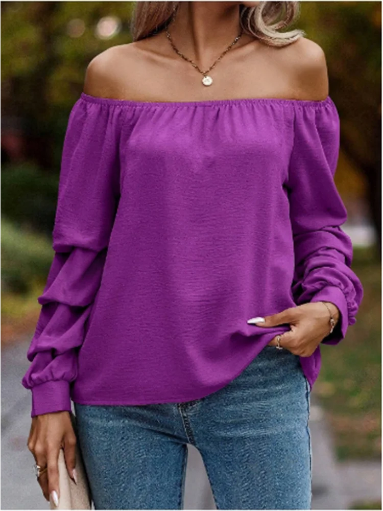 Blusa Feminina Ombro a Ombro Elegante - Valery