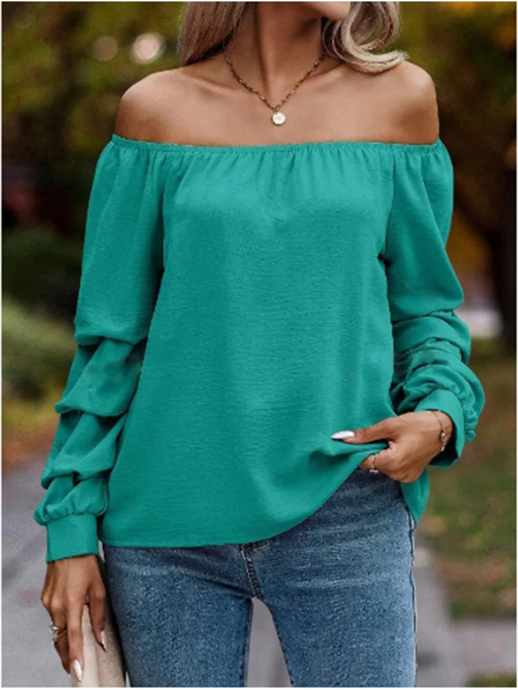 Blusa Feminina Ombro a Ombro Elegante - Valery