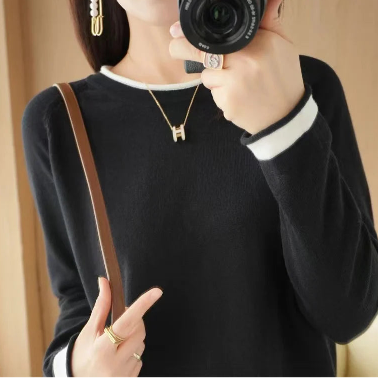 Blusa Feminina Suéter de Malha Tricot - Adeline 