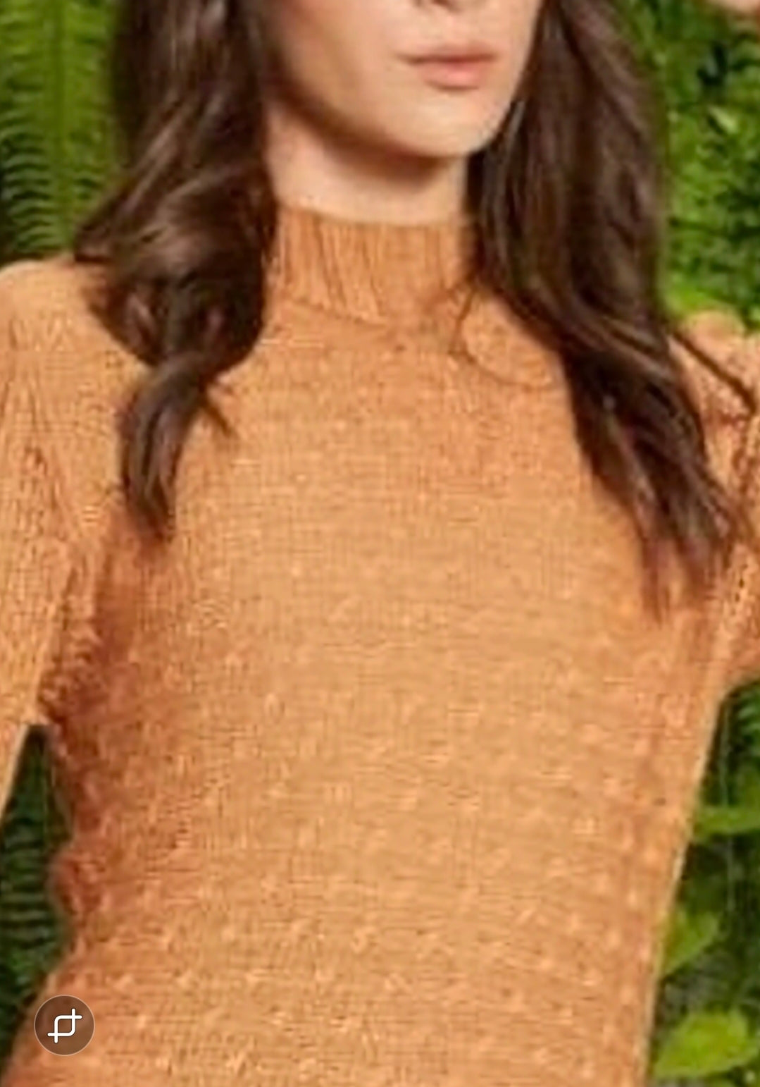 Blusa Feminina Tricot Malha Grossa Quente Relevo Detalhada Coleção Inverno - Ana