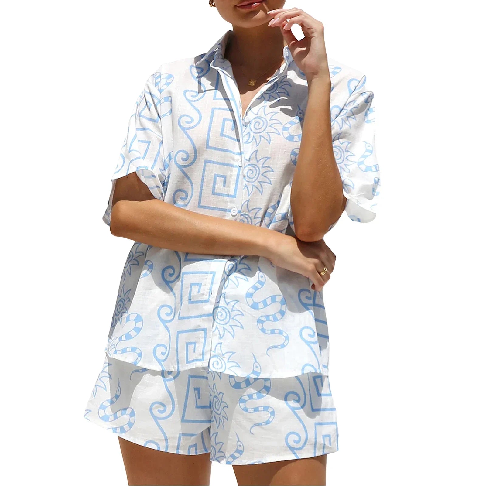 conjunto feminino estampa digital