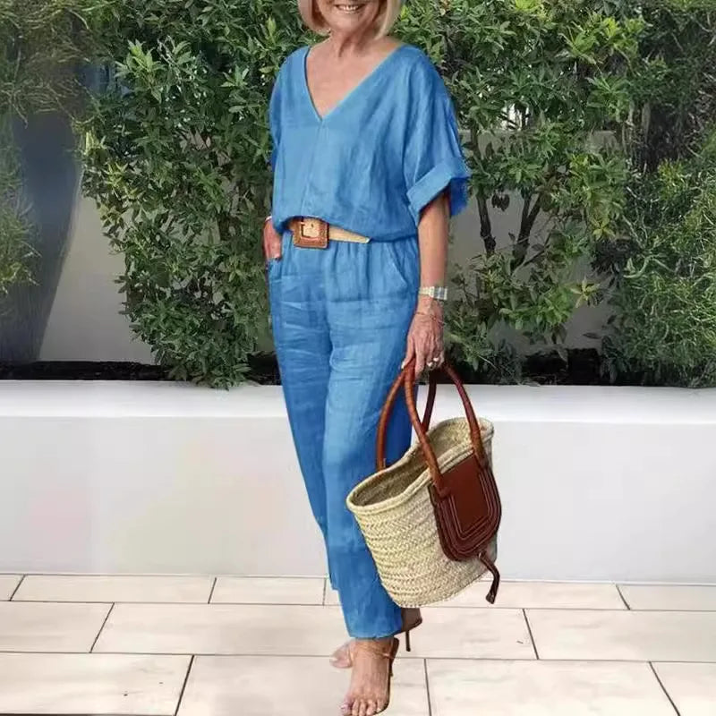 Conjunto Feminino Blusa e Calça - Maria Bethânia