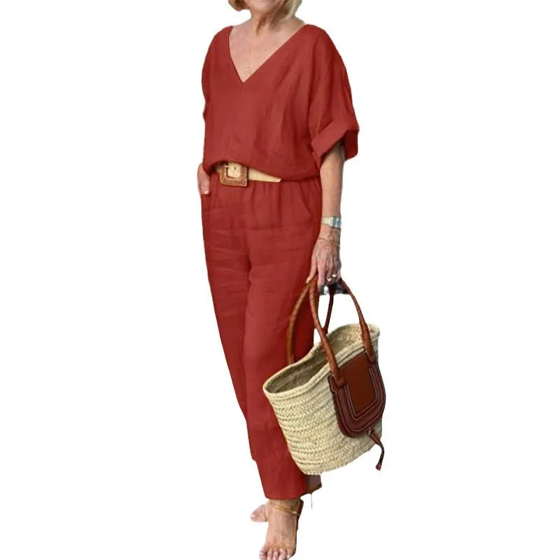 Conjunto Feminino Blusa e Calça - Maria Bethânia