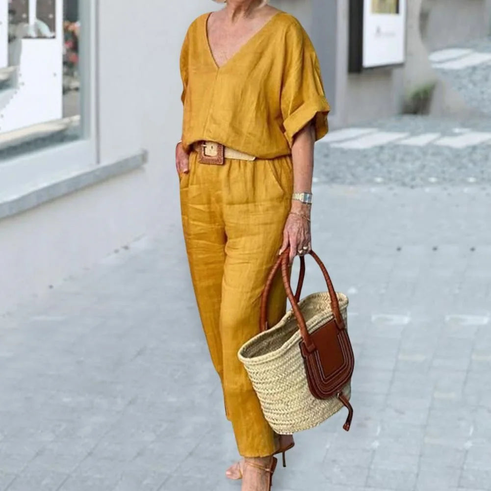 Conjunto Feminino Blusa e Calça - Maria Bethânia