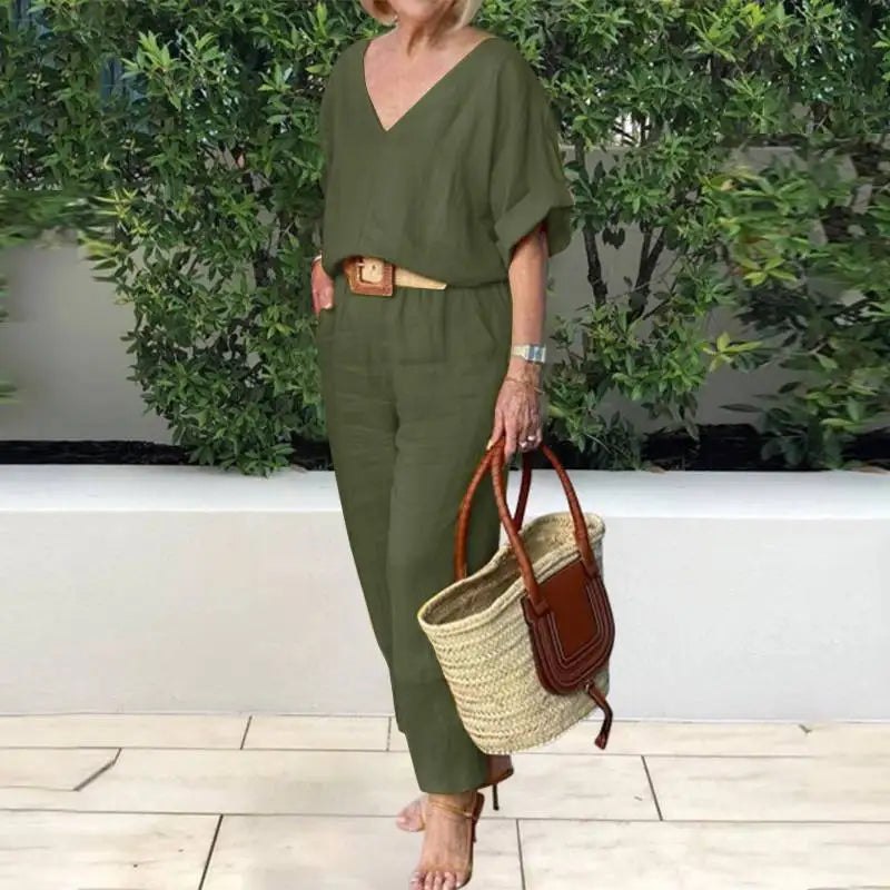 Conjunto Feminino Blusa e Calça - Maria Bethânia