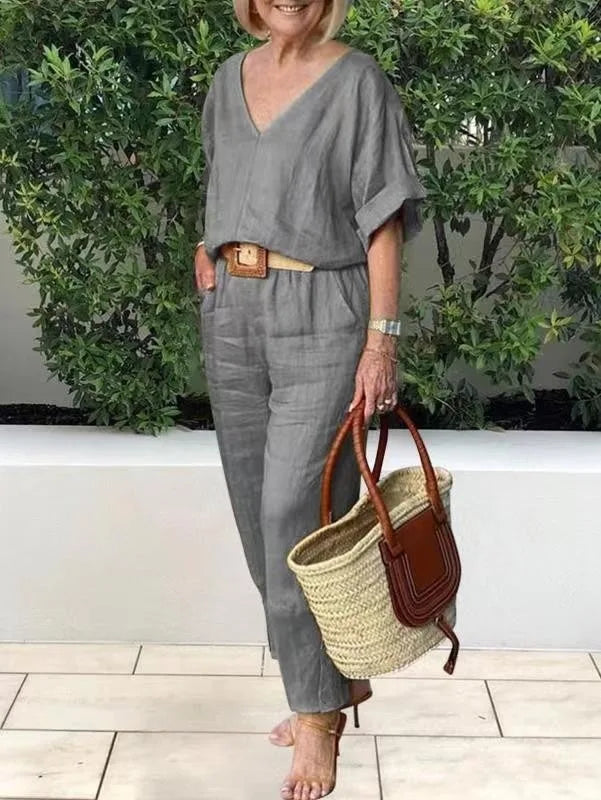 Conjunto Feminino Blusa e Calça - Maria Bethânia