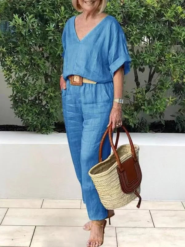 Conjunto Feminino Blusa e Calça - Maria Bethânia