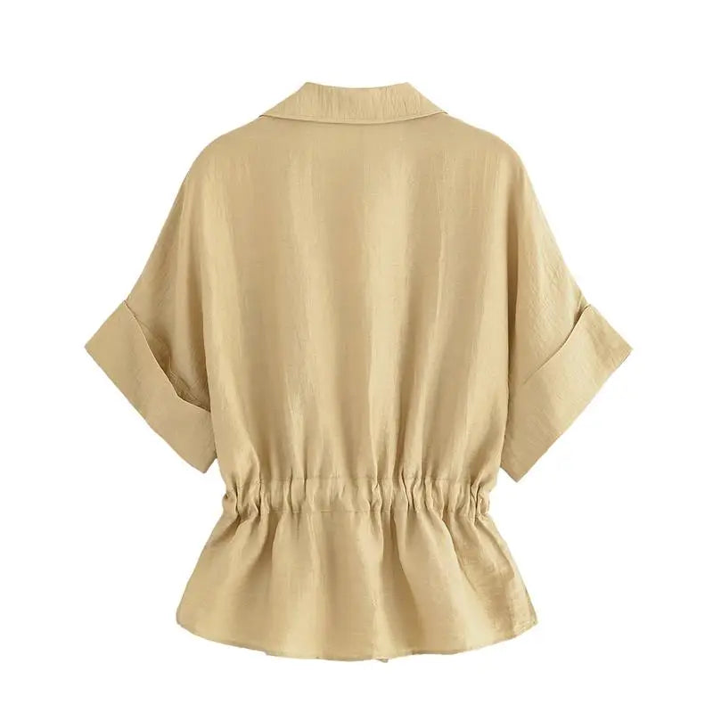 Conjunto Feminino Calça e Camisa Estilo Casual Chique Coleção Primavera - Verão 2026 - Olivia 