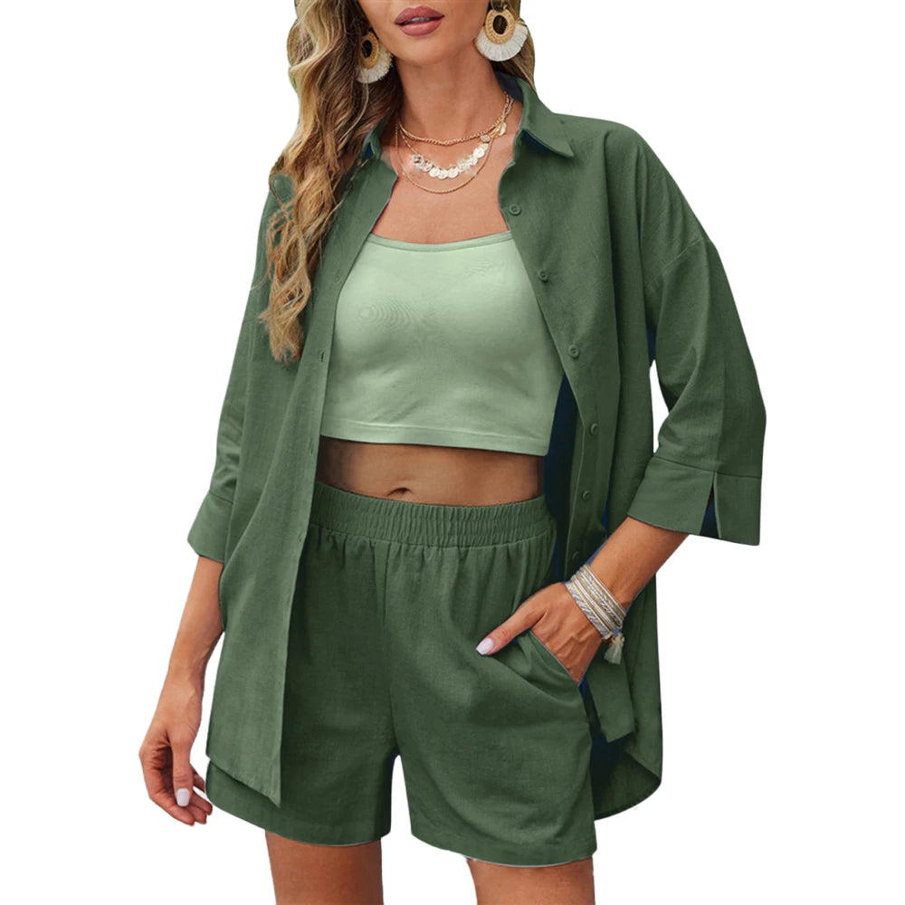 conjunto feminino verde 