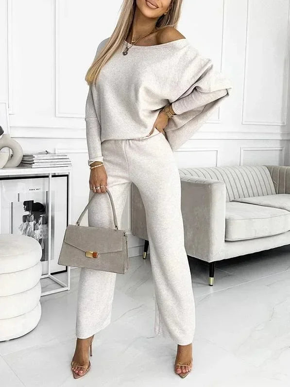 Conjunto Feminino Casual Blusa e Calça - Lilian