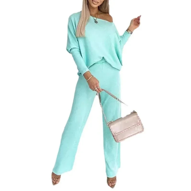 Conjunto Feminino Casual Blusa e Calça - Lilian