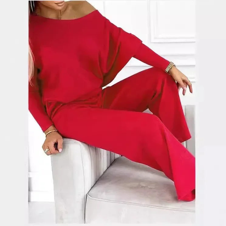 Conjunto Feminino Casual Blusa e Calça - Lilian