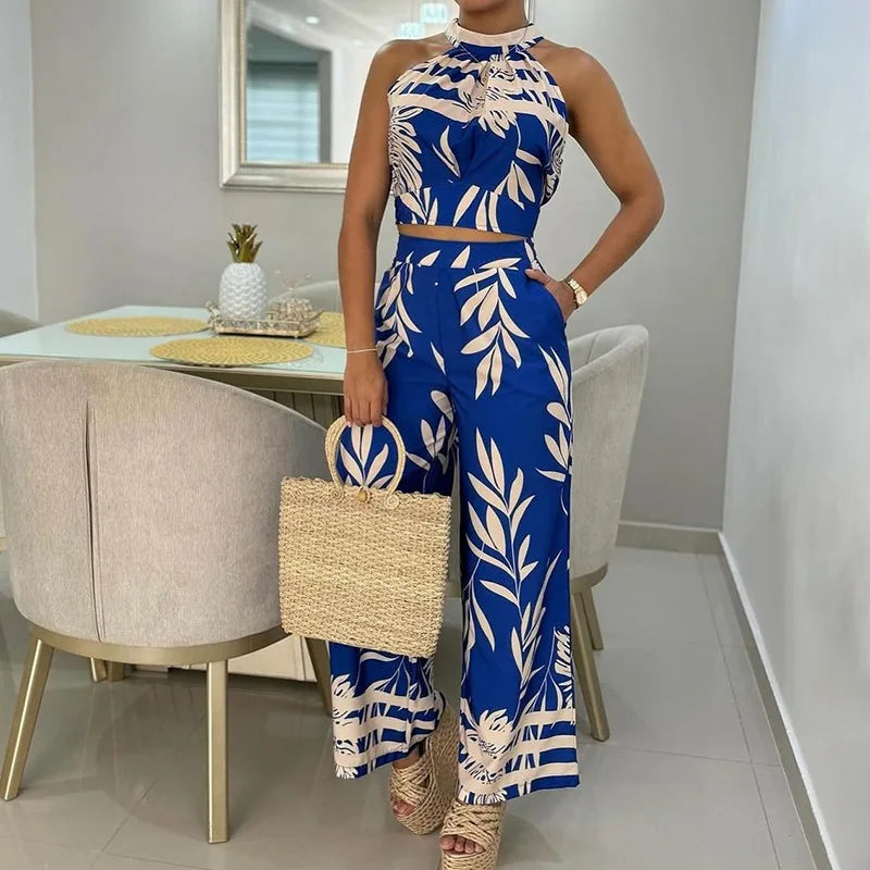 conjunto feminino azul