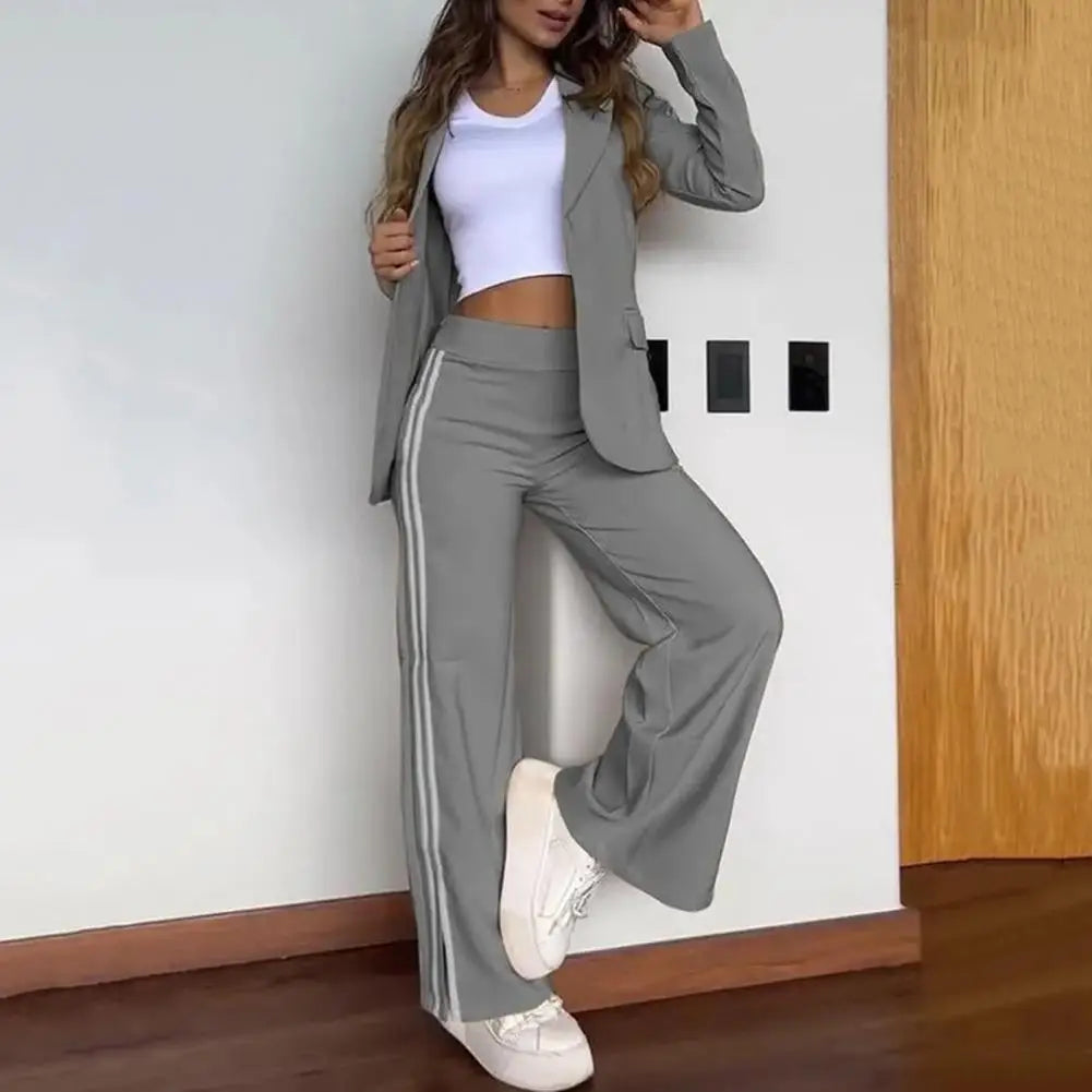 Conjunto Feminino de Jaqueta e Blusa Casual Outfit - Tamanhos P ao 3XG - Viviane