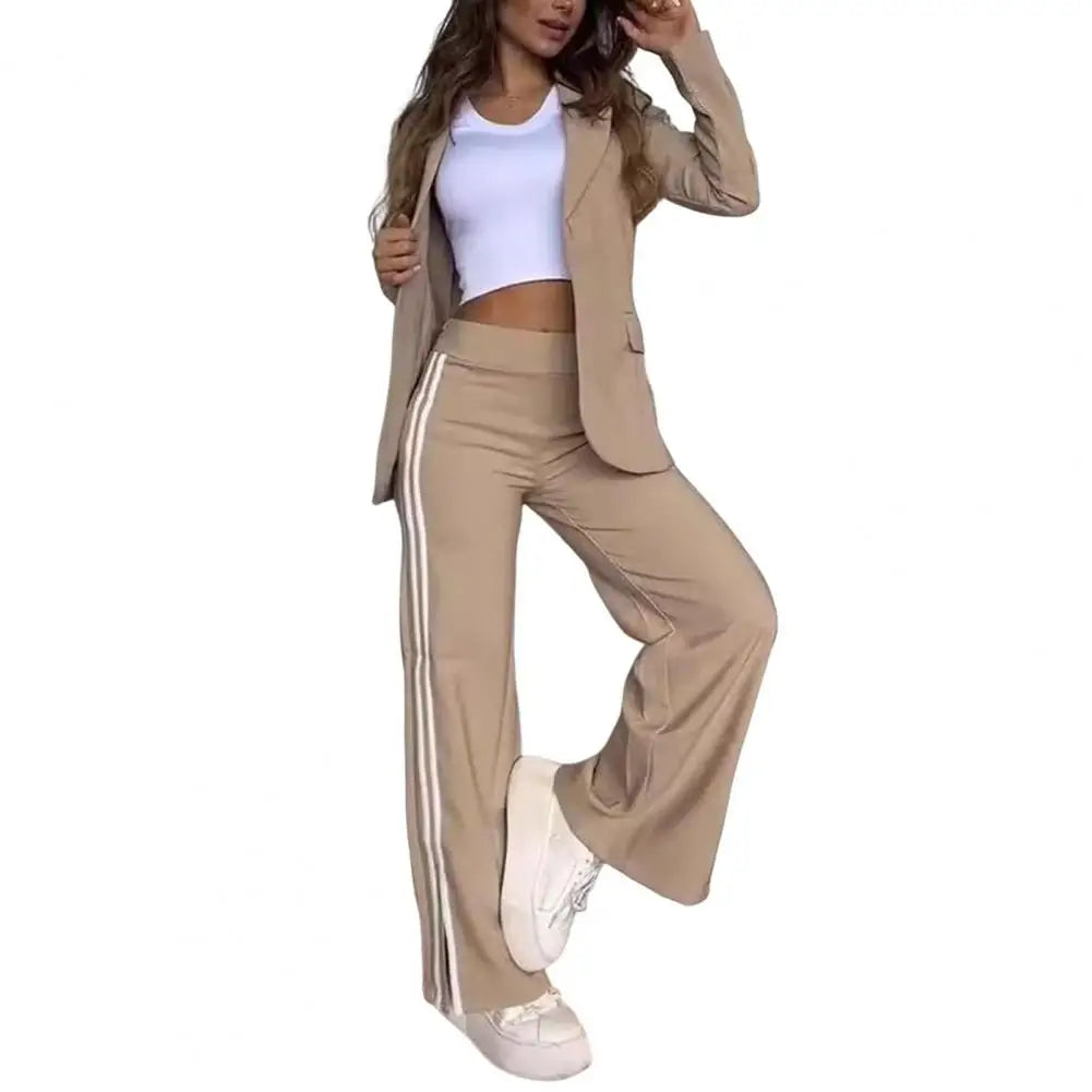 Conjunto Feminino de Jaqueta e Blusa Casual Outfit - Tamanhos P ao 3XG - Viviane