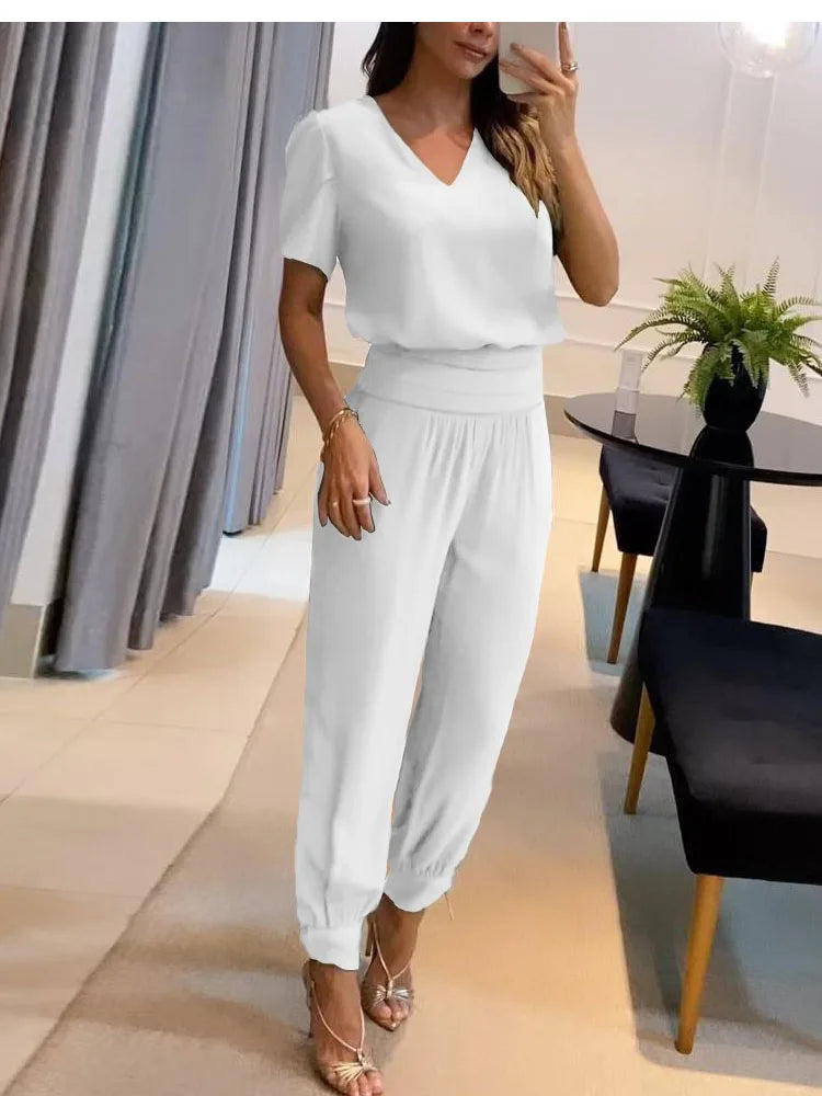 conjunto feminino branco