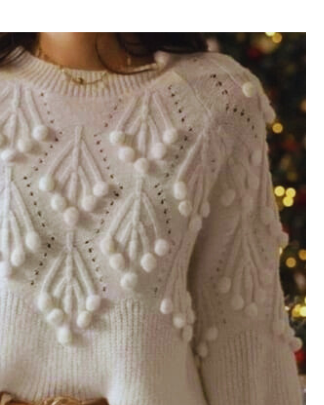 Suéter Feminino Tricot Coleção Inverno Malha Quente Desenhada Textura - Alice