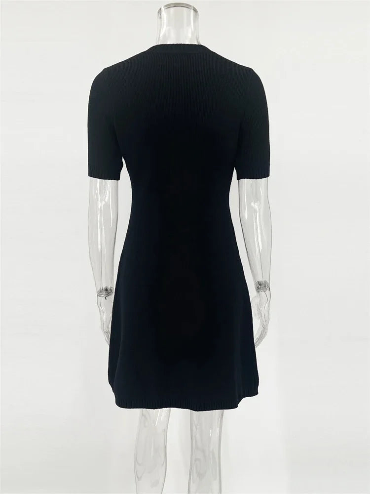 Vestido Curto Feminino Casual  Chemise  - Gloria 