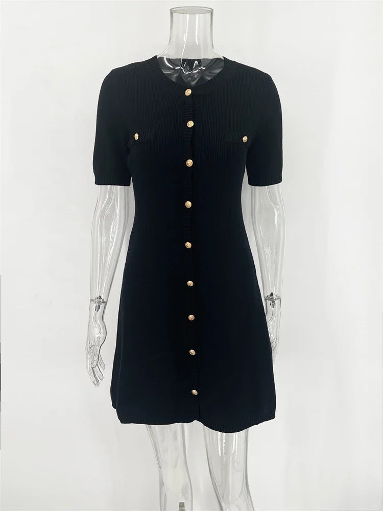 Vestido Curto Feminino Casual  Chemise  - Gloria 