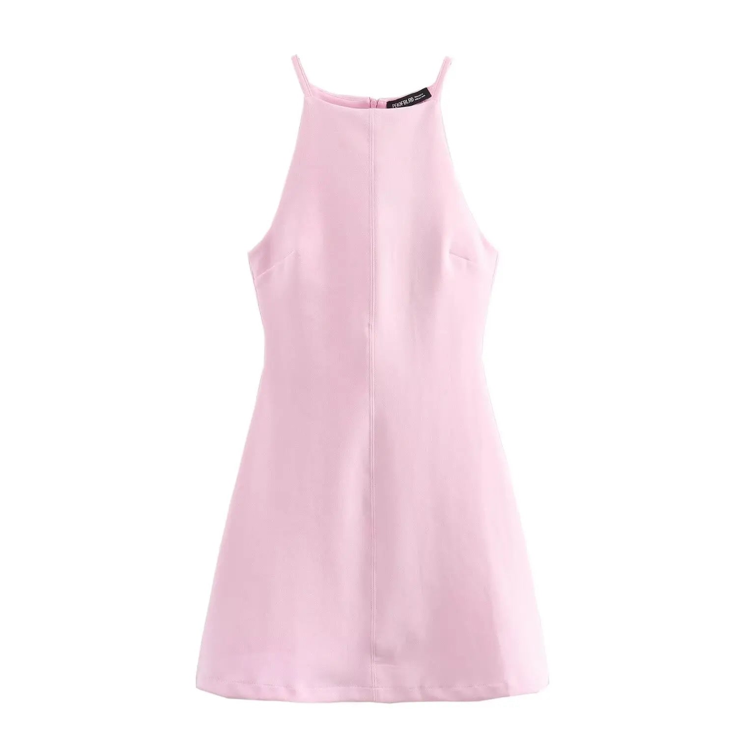 Vestido Curto Feminino Estilo Slim Cor Manteiga - Camila