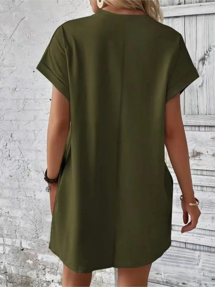 Vestido Curto Feminino Moda Boho  - Tamanhos P ao 2XG - Aurora