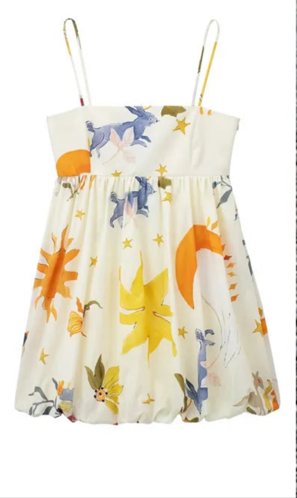 Vestido Curto Feminino Moda Jovem Estampa Digital- Aurora