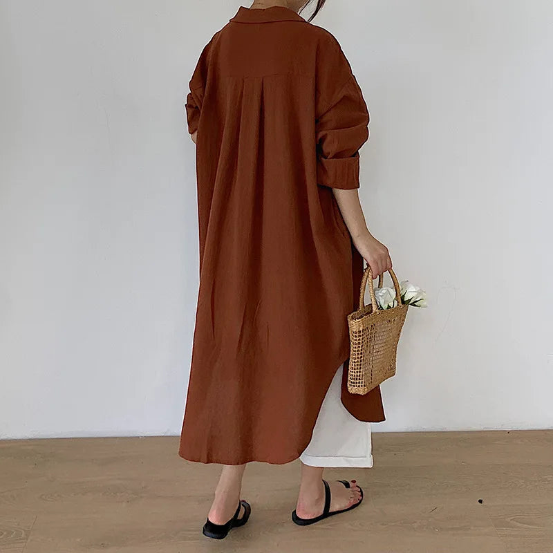 Vestido longo costas