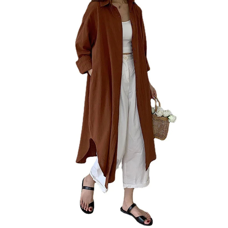Vestido Longo Marrom