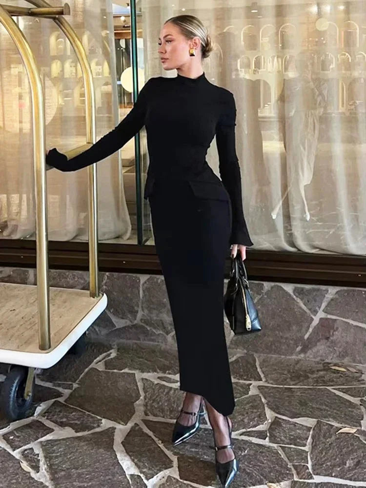 Vestido Longo Feminino Casual e Elegante - Lygia
