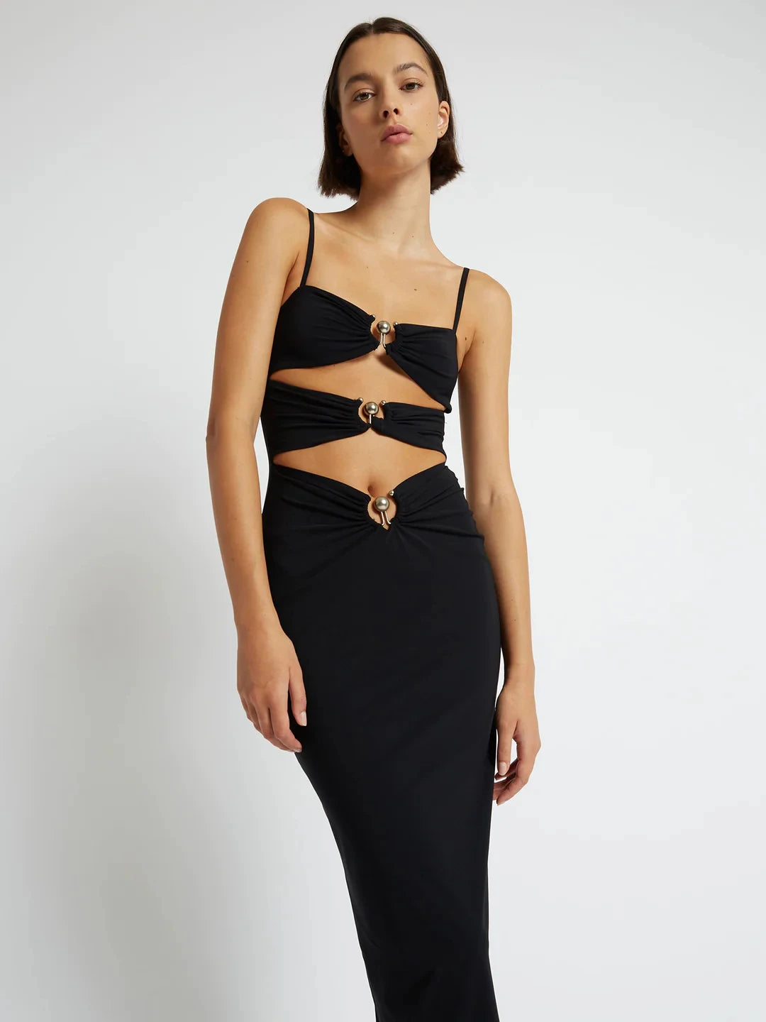 Vestido longo preto 