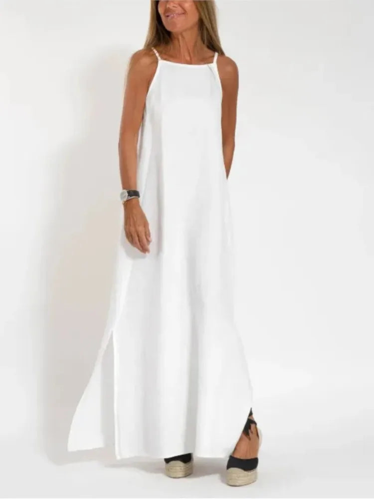 Vestido Longo Feminino Sexy Elegante Tamanhos Grandes - Paola