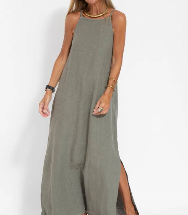 Vestido Longo Feminino Sexy Elegante Tamanhos Grandes - Paola