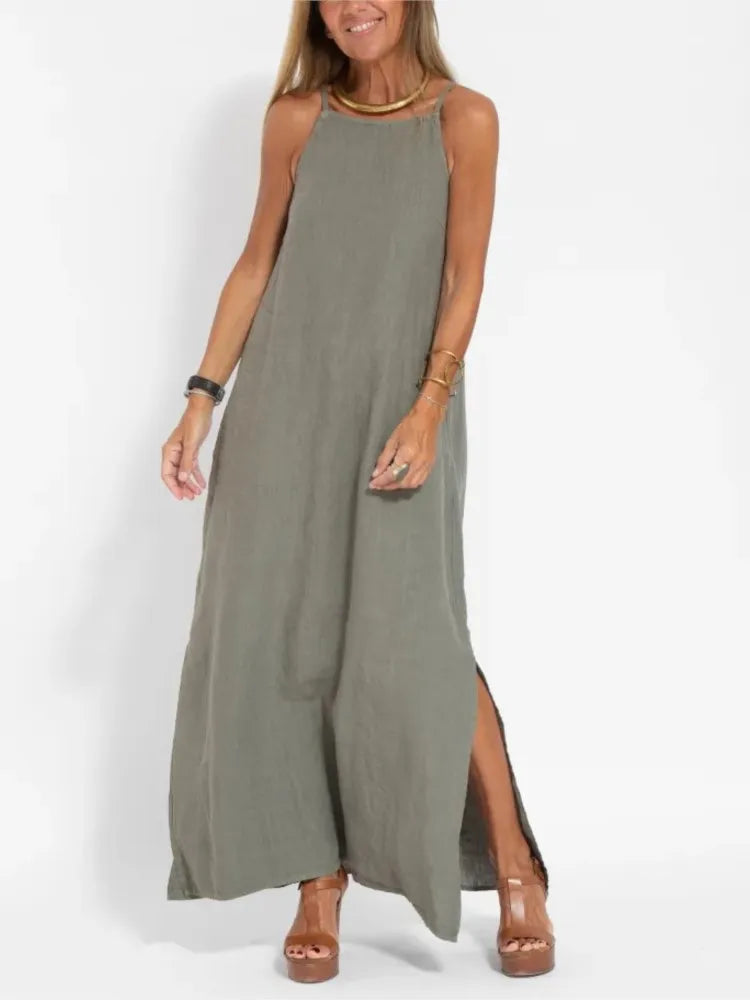 Vestido Longo Feminino Sexy Elegante Tamanhos Grandes - Paola