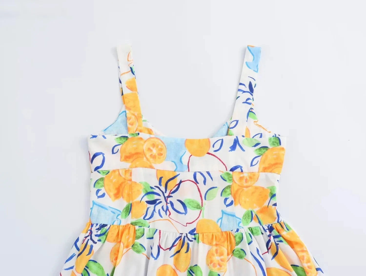 Vestido Longo Feminino Slip Estampado Floral Decotado - Vanessa